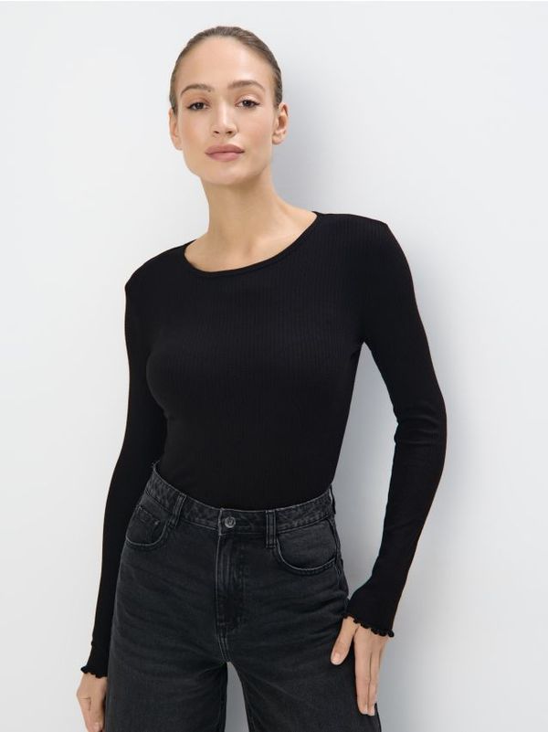 Mohito Mohito - Блуза на райе - черен