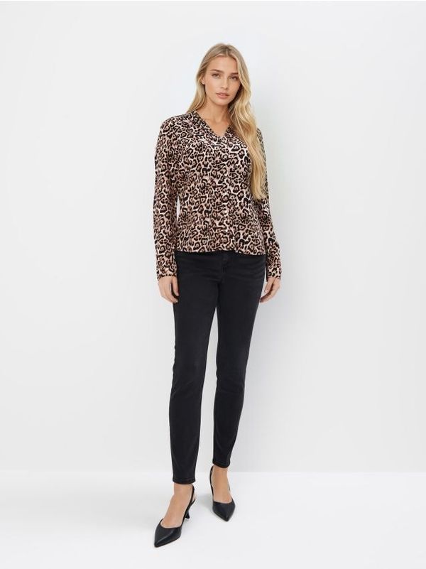 Mohito Mohito - Блуза от вискоза - бежово