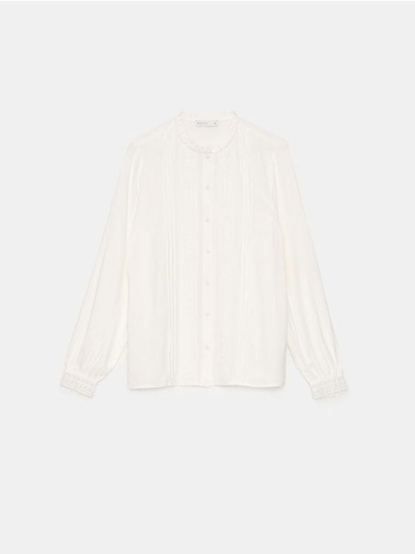 Mohito Mohito - Блуза от вискоза - бяло