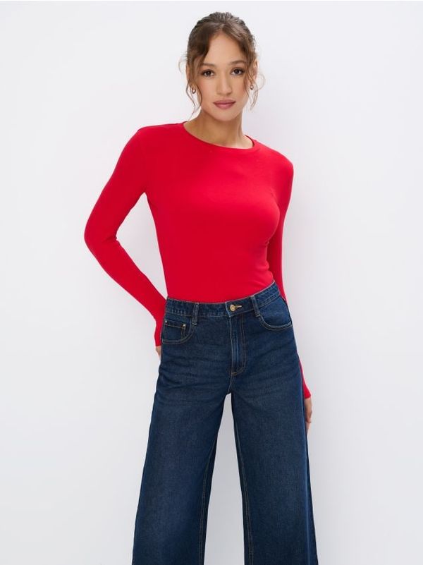 Mohito Mohito - Блуза от вискоза - червен