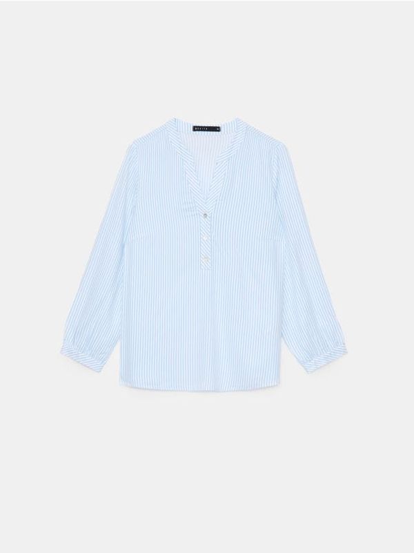 Mohito Mohito - Блуза от вискоза - син