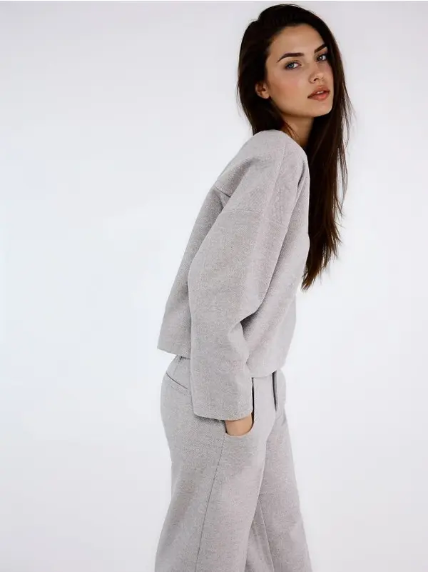 Mohito Mohito - Блуза с деколте лодка - сиво