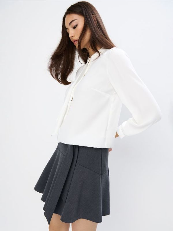 Mohito Mohito - Блуза с декоративен акцент - кремaво