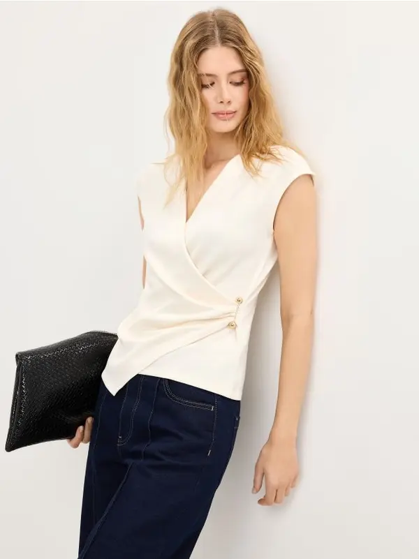 Mohito Mohito - Блуза с набор - кремaво