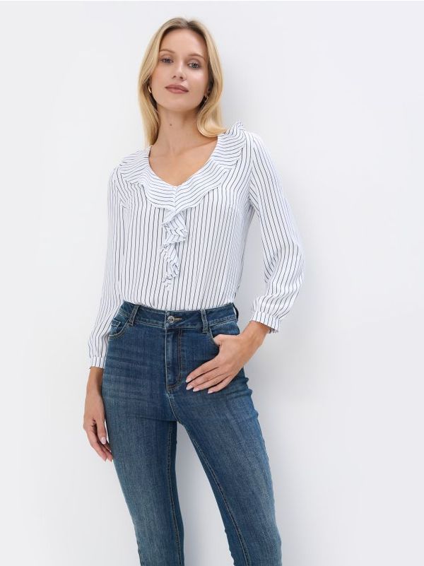 Mohito Mohito - Блуза с украшения - бяло