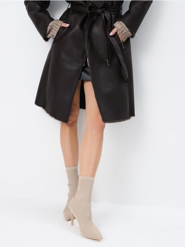 Mohito Mohito - Боти с висок ток - бежово