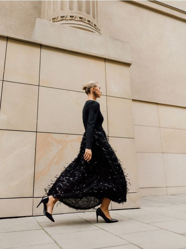 Mohito Mohito - Черна макси рокля - черен