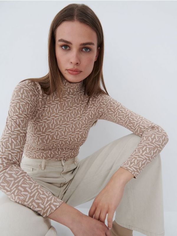 Mohito Mohito - Дамска блуза - бежово