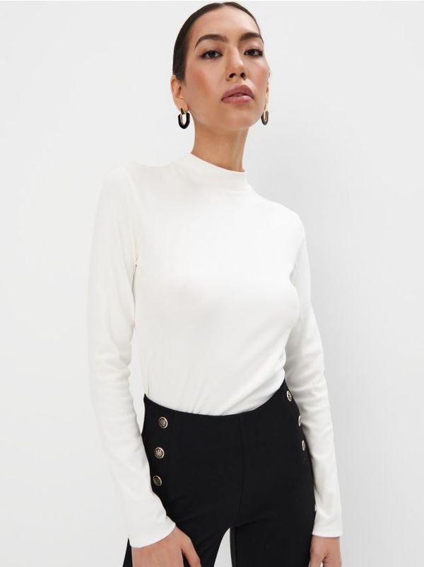 Mohito Mohito - Дамска блуза - кремaво