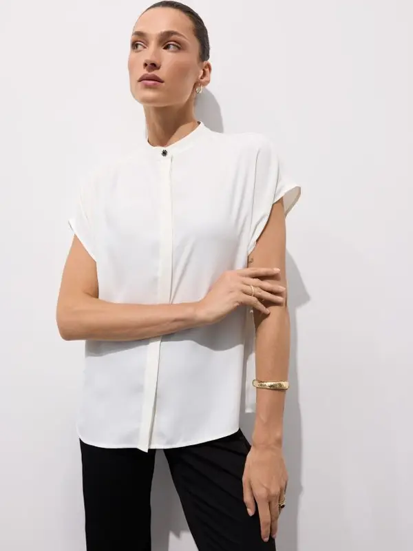 Mohito Mohito - Дамска блуза - кремaво