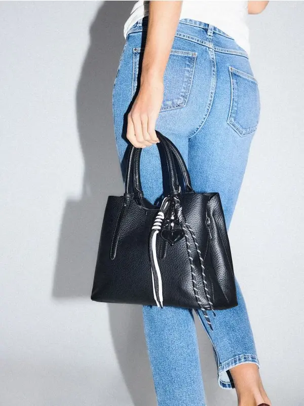 Mohito Mohito - Дамска чанта с дръжка за рамо - черен