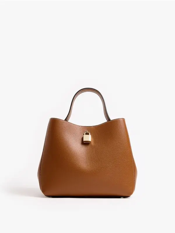 Mohito Mohito - Дамска чанта с дръжка за рамо - кафяво