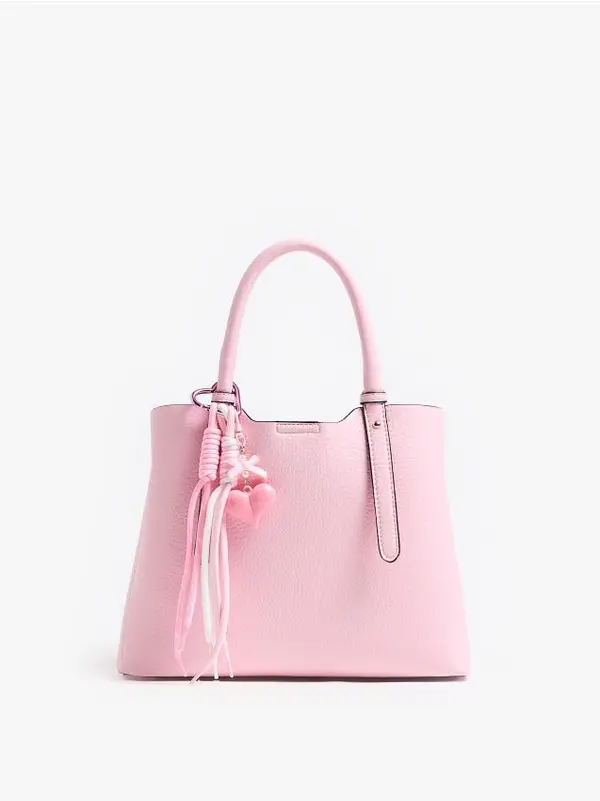 Mohito Mohito - Дамска чанта с дръжка за рамо - пастелно розово