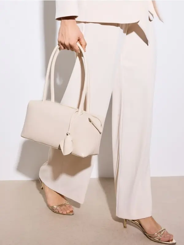 Mohito Mohito - Дамска чанта с ключодържател - бежово