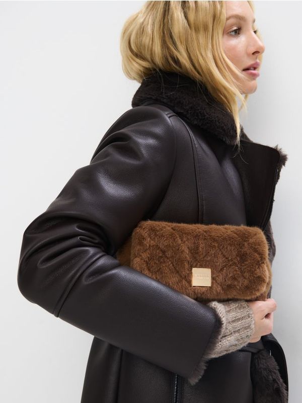 Mohito Mohito - Дамска чанта с верижка - бежово