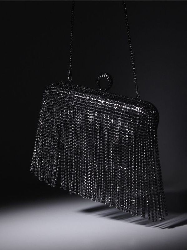 Mohito Mohito - Дамска чанта с верижка - черен