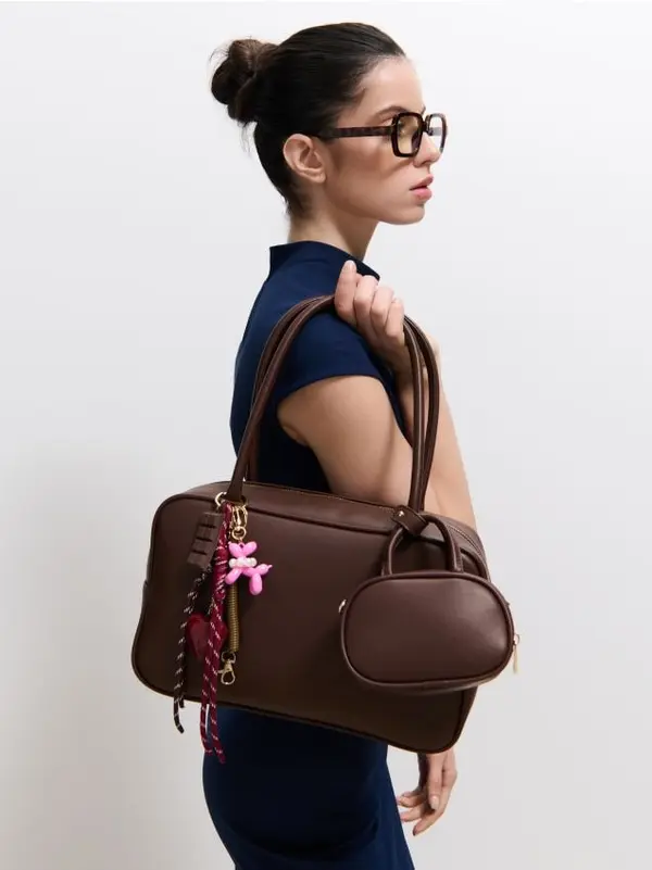 Mohito Mohito - Дамска козметична чанта - тъмно кафяво