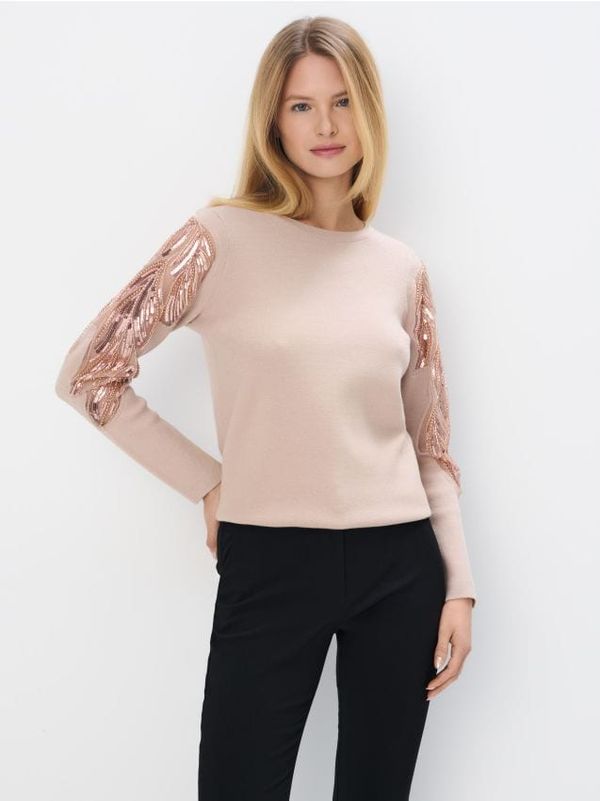 Mohito Mohito - Дамски пуловер - бежово