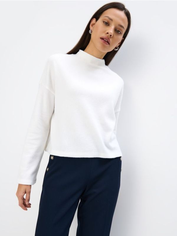 Mohito Mohito - Дамски пуловер - бяло