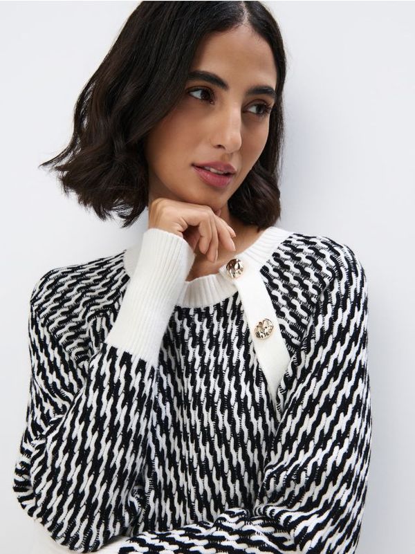 Mohito Mohito - Дамски пуловер - кремaво