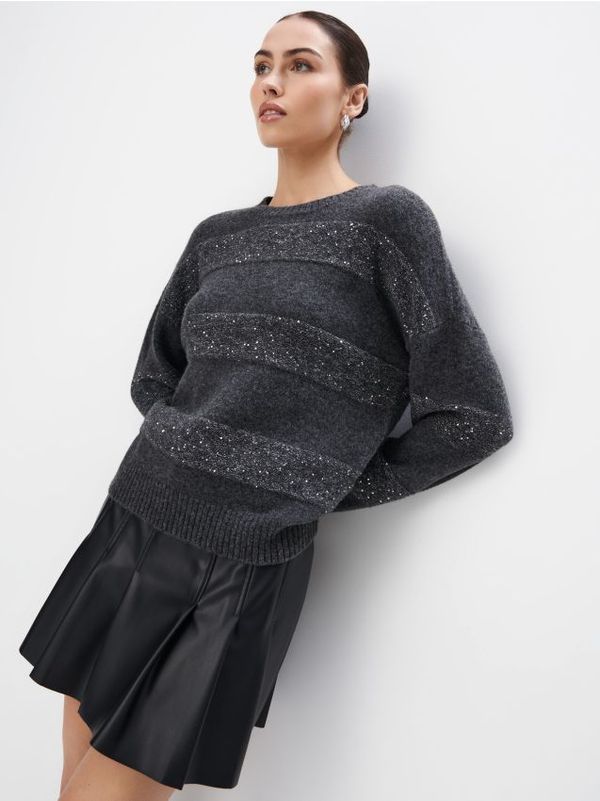 Mohito Mohito - Дамски пуловер - сиво