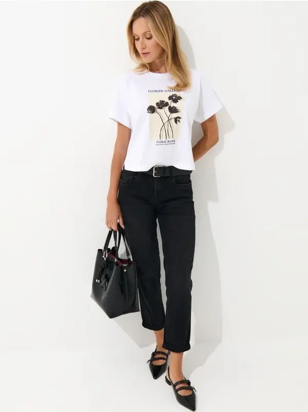 Mohito Mohito - Дънки boyfriend - черен