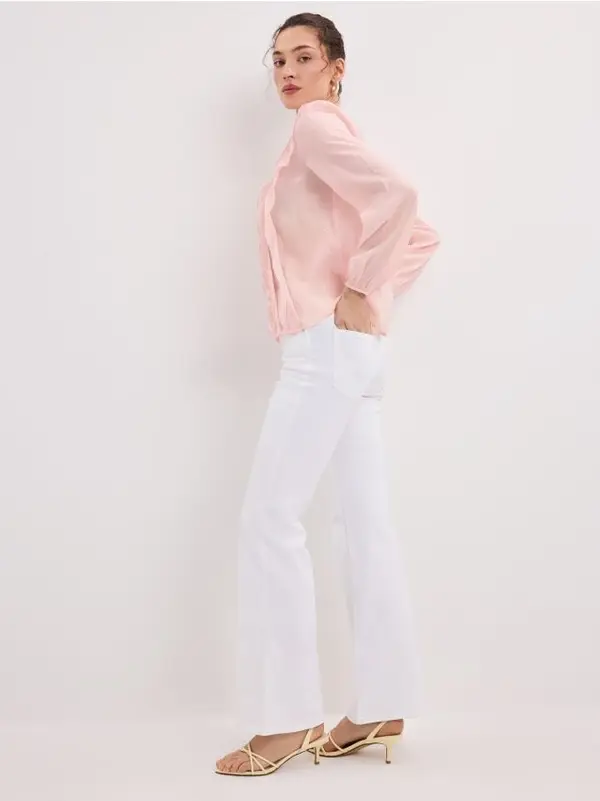 Mohito Mohito - Дънки flare - бяло