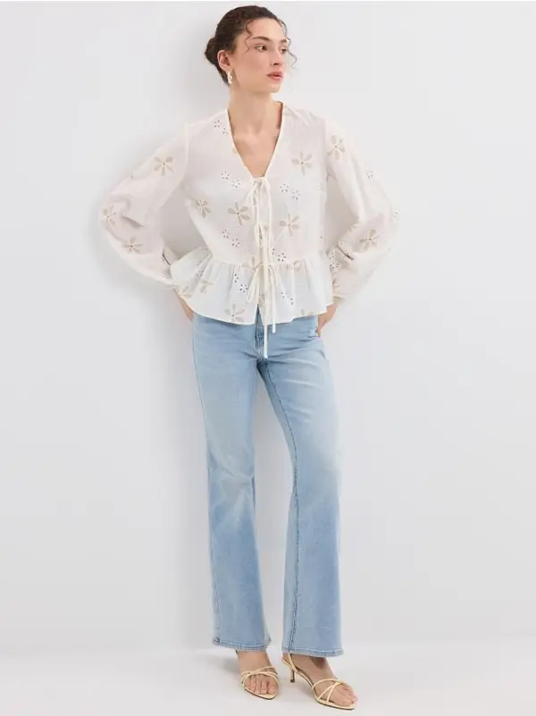 Mohito Mohito - Дънки flare - син