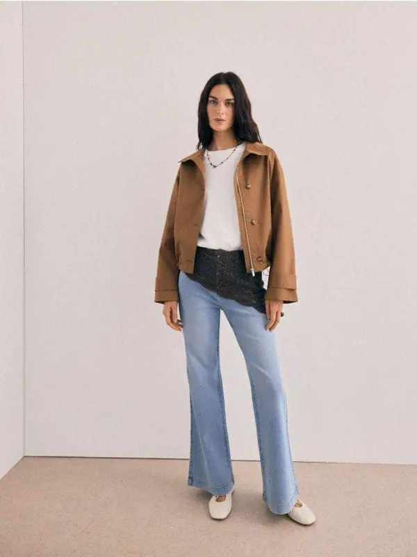 Mohito Mohito - Дънки flare - син