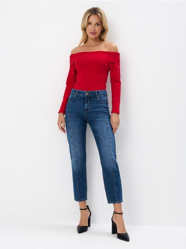 Mohito Mohito - Дънки mom slim - син