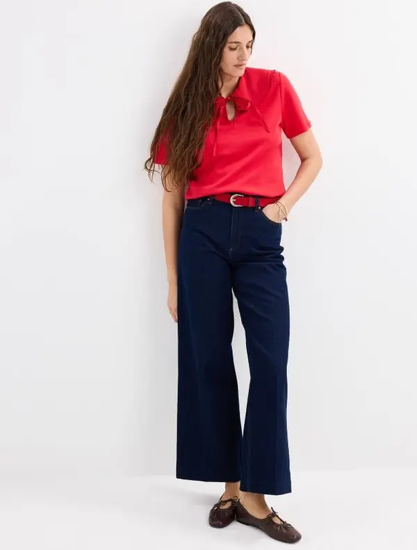 Mohito Mohito - Дънки с широк крачол - нави