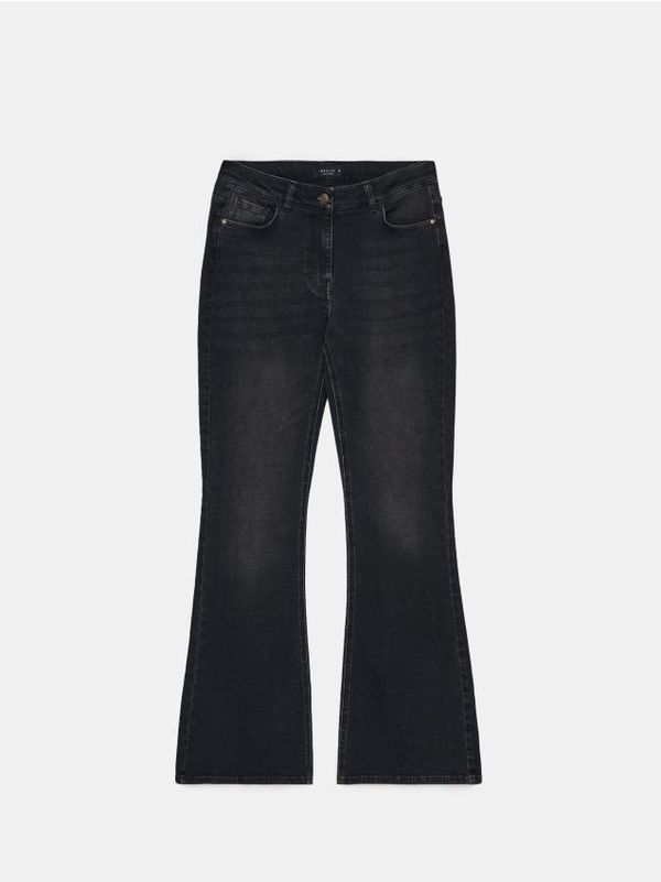 Mohito Mohito - Дънки с широки крачоли - черен