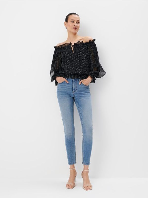 Mohito Mohito - Дънки skinny fit push up - син