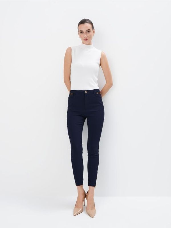 Mohito Mohito - Дънков панталон PETITE - нави