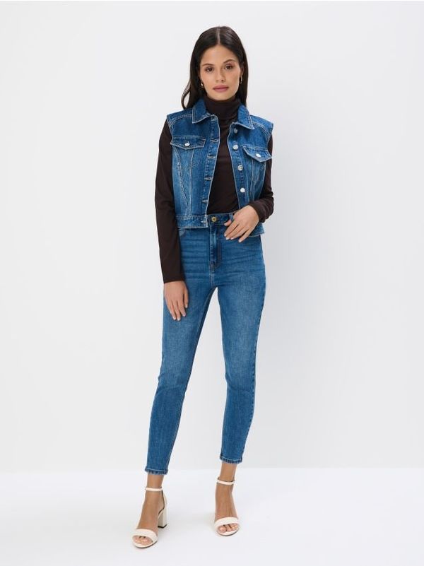 Mohito Mohito - Дънков панталон PETITE - син