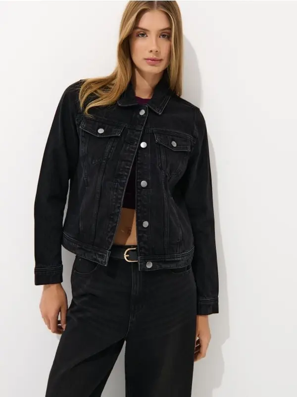 Mohito Mohito - Дънково яке - черен