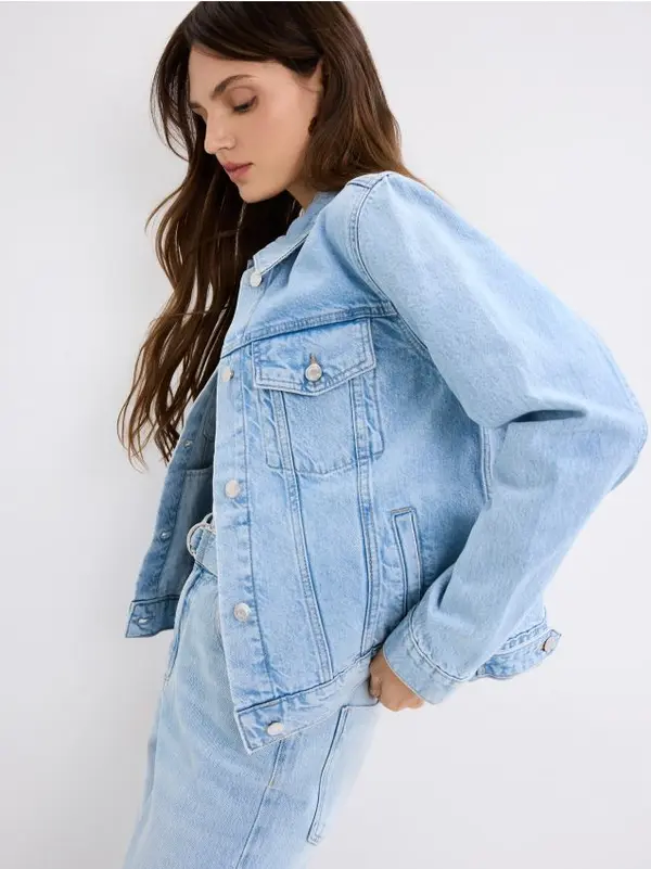 Mohito Mohito - Дънково яке - син