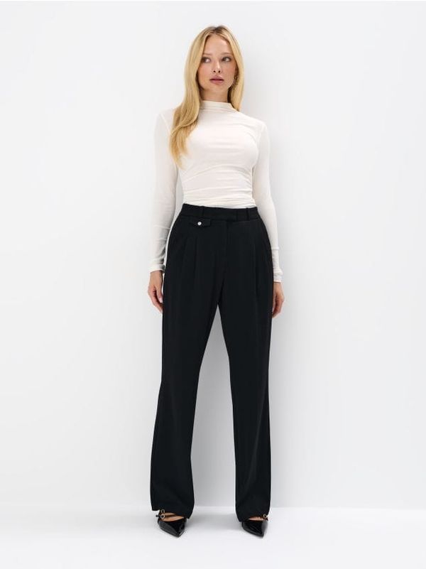 Mohito Mohito - Елегантен черен панталон - черен