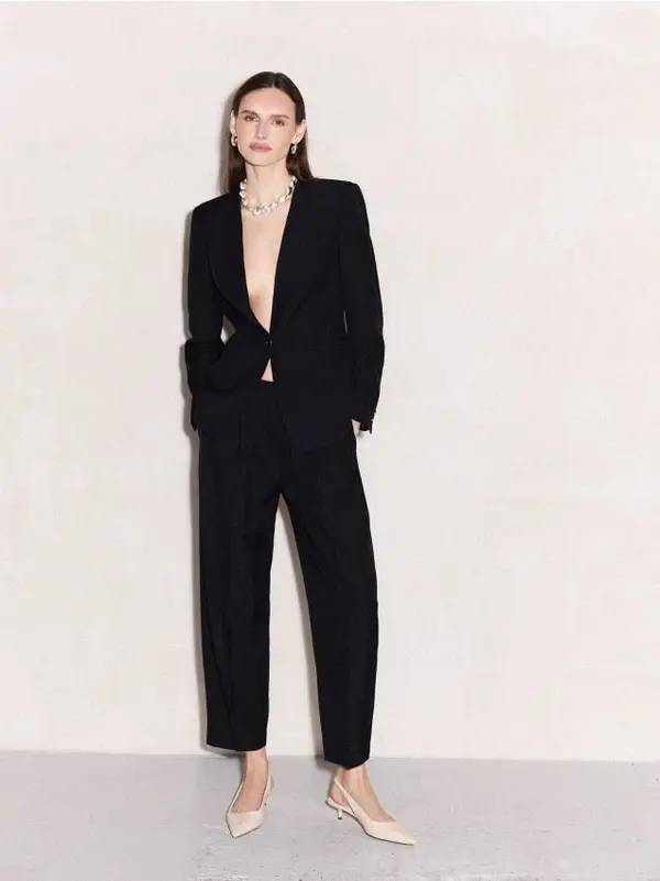 Mohito Mohito - Елегантен панталон - черен