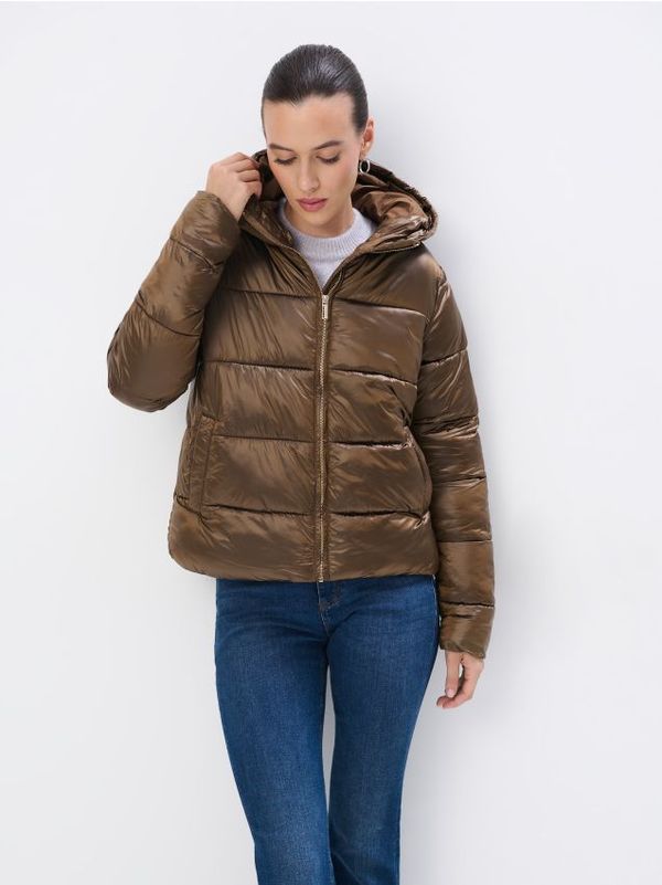 Mohito Mohito - Капитонирано пухено яке - кафяво