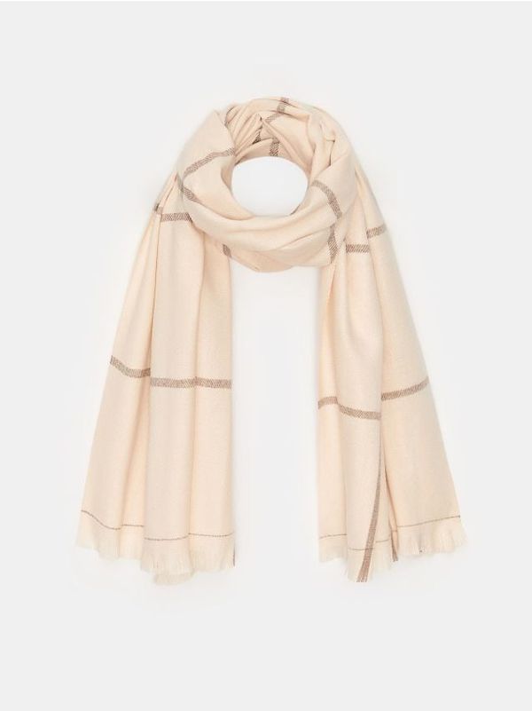 Mohito Mohito - Кариран шал - кремaво