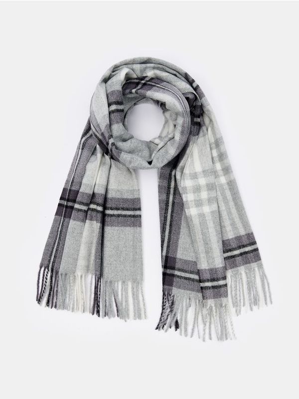 Mohito Mohito - Кариран шал - сиво