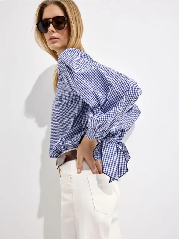 Mohito Mohito - Карирана риза - нави