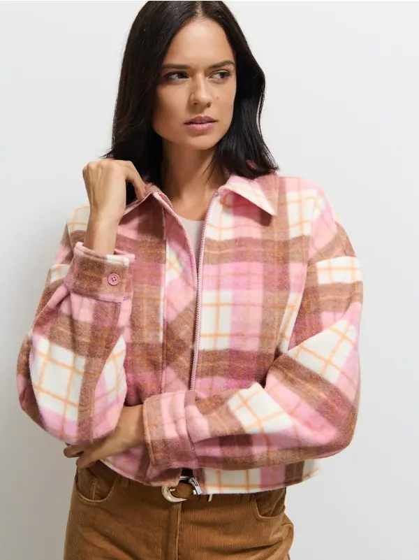 Mohito Mohito - Карирано яке - цветен