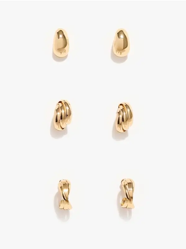 Mohito Mohito - Комплект обеци - златно