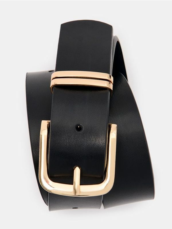 Mohito Mohito - Кожен колан - черен