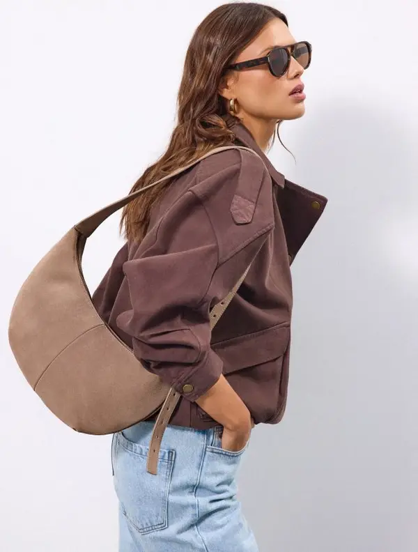 Mohito Mohito - Кожена чанта - бежово