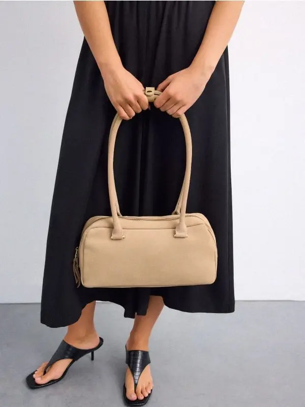 Mohito Mohito - Кожена чанта - бежово