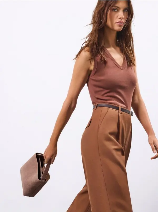 Mohito Mohito - Кожена чанта - бежово