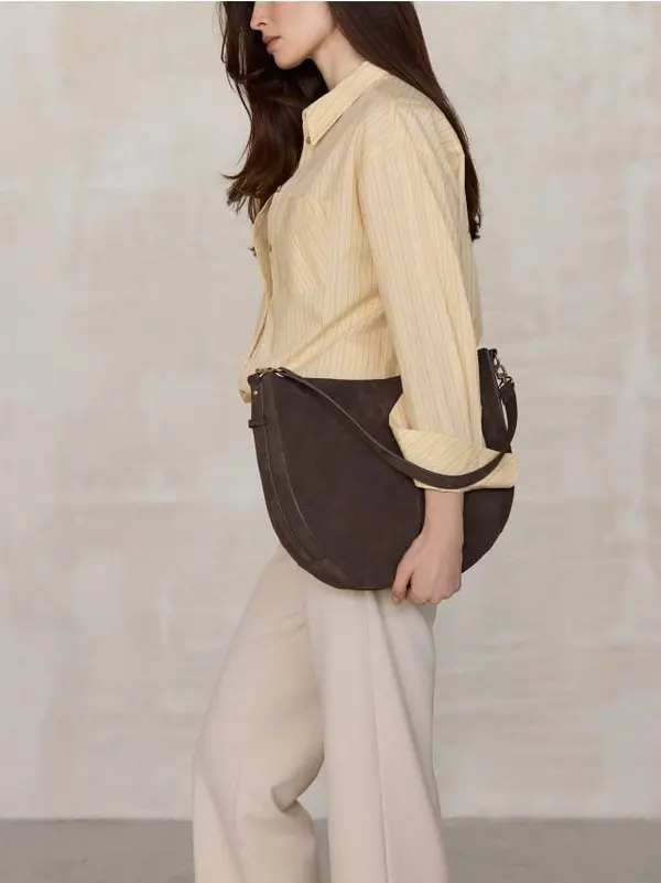 Mohito Mohito - Кожена чанта - тъмно кафяво